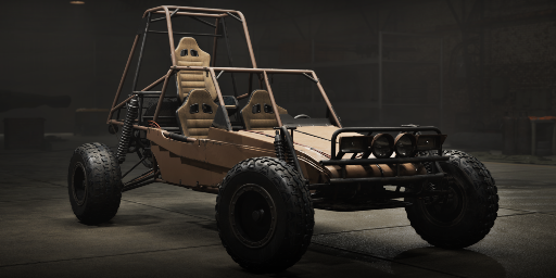 TWO TONE DESERT DUNE BUGGY