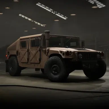 Two Tone Desert Humvee